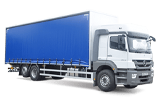 Car Hire Surrey - 26 Tonne Curtain Side Lorry - Truck hire Surrey