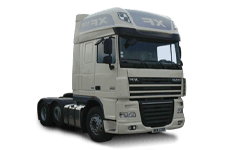 Car Hire Surrey - 44 Tonne Sleeper Truck - Truck hire Surrey