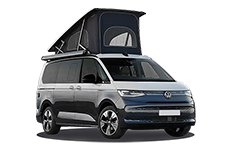 Car Hire Surrey - Grey VW Campervan - Van hire Surrey
