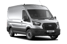 Car Hire Surrey - Silver Ford Transit Long Wheelbase - Van hire Surrey
